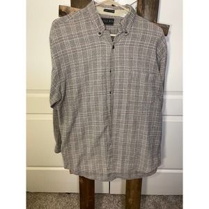 Vintage Men's Pure Cotton Bugle Boy Company long sleeve button up shirt